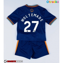 Otroške Nogometnih dresov Newcastle United Nick Woltemade #27 Tretji 2025-26 Kratki rokavi (+ hlače)